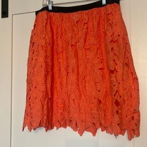 Flower skirt- elastic waist- size XL